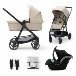 Kinderkraft Kombikinderwagen NEWLY 3 in 1 sand beige