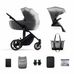 Kinderkraft Kombikinderwagen PRIME 2 2 in 1 Shadow Grey