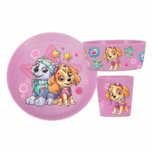 Koziol Kindergeschirrset Connect 3er Set pink