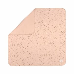 LÄSSIG Babydecke Powder Pink 80 x 80 cm