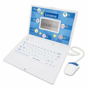LEXIBOOK Power Kid® Lern-Laptop - 124 Aktivitäten (Deutsch/Englisch)