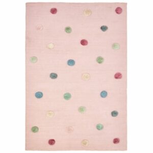 LIVONE Kinderteppich COLORMOON rosa/multi 160x230 cm