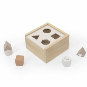 Label Label - Shape Sorting Box - Nougat