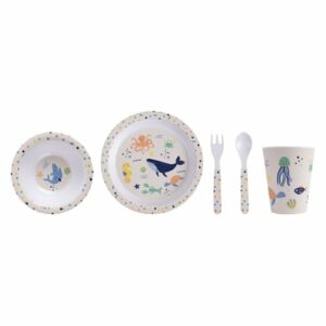 Ladelle Kinder Geschirrset Ocean 5er Set bunt