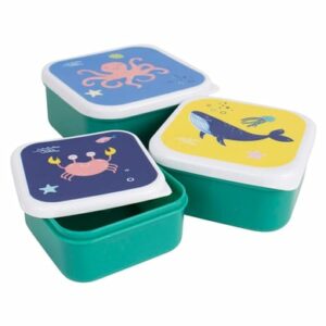 Ladelle Kinder Lunchbox Ocean 3er Set bunt