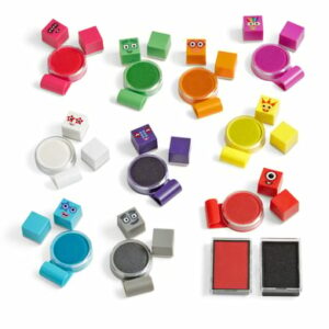 Learning Resources® Numberblocks Stampoline Park Stamp Activity Set