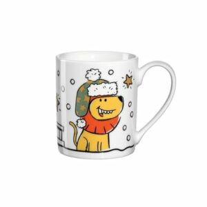 Leonardo Kindertasse Weihnachten Bambini 200 ml gelb