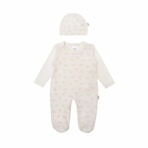 Liliput 3-teiliges Baby-Set Regenbogen weiss