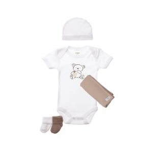 Liliput Baby-Geschenkset Teddy weiss-braun