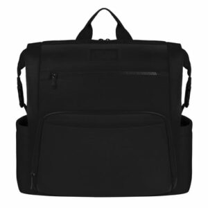 Lionelo Wickelrucksack Cube in schwarz