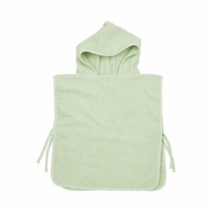 MEYCO Badeponcho Frottee Uni Soft Green