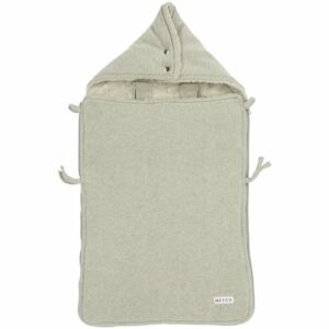 MEYCO Fußsack Mini Knit Basic Sand Melange 40x82 cm