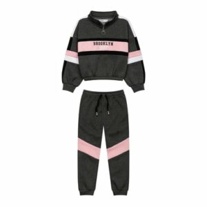 MINOTI Jogginganzug im Slim-fit Dunkelgrau