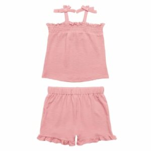 MINOTI Top und Shorts im Set Rosa