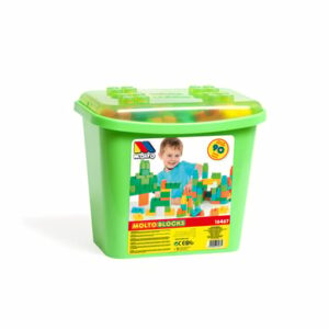 MOLTO Baustein Activity Box mit 90 Steinen Grün