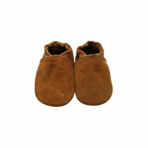 Mejale Baby Krabbelschuhe Einfarbig Khaki Einfarbig Khaki