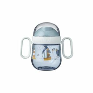 Mepal Antitropf-Trinklernbecher Mio 200 ml hellblau