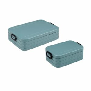 Mepal Lunchboxen Set Large Midi Take a Break 1500 & 900 ml 2er Set türkis