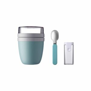 Mepal Lunchpot + Faltbarer Löffel Ellipse 500 + 200 ml türkis