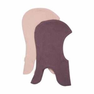 Minymo Balaclava 2er Pack Old Misty Rose