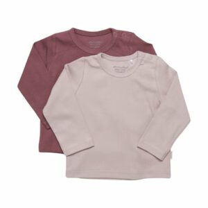 Minymo Langarmshirt 2er Pack Violet Ice