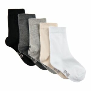 Minymo Socken 5er Pack White