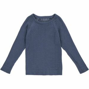 Müsli Strickpullover Indigo