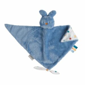 Nattou Lapidou Tipidou Maxi-Kuscheltuch blau