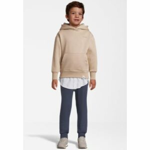 New Life Hoodie Hoodie Kapuzen Pullover mit Shirt Beige