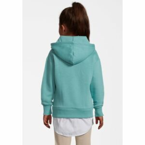 New Life Hoodie Hoodie Kapuzen Pullover mit Shirt türkis