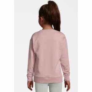 New Life Sweatshirt Crew Neck Pullover rosa