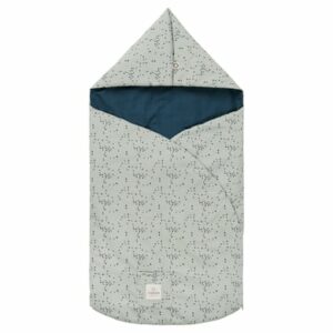 Noppies Autositz Fußsack Botanical 92x46 cm Puritan Gray