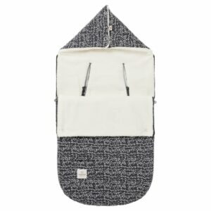 Noppies Autositz Fußsack Fancy Dot foodmuff Forged Iron