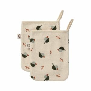 Noppies Waschlappen Printed duck terry wash cloths Beetle
