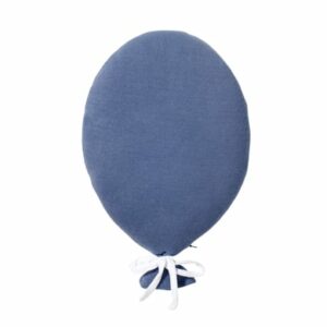 Nordic Coast Company Dekokissen Ballon blau