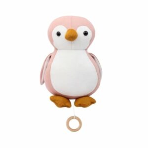 Nordic Coast Company Spieluhr Pinguin Rosa