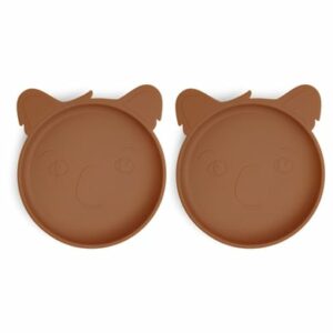 Nuuroo Silikonteller Akila Koala Caramel Café 2er Set