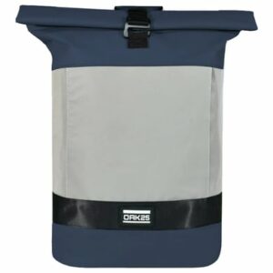 OAK25 Reflective 22 Rolltop - Rucksack 16 47 cm navy/silver