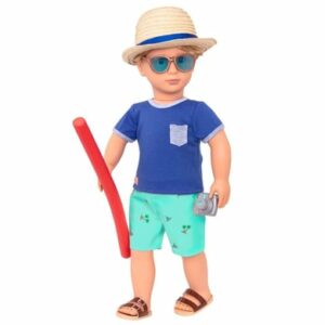 Our Generation Deluxe Outfit Beach Boy Junge für 46 cm Puppen Mehrfarbig