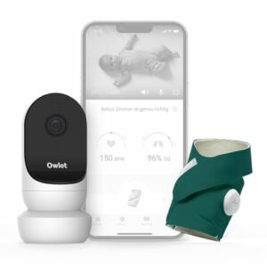 Owlet Monitor Duo Smart Sock 3 und Camera 2 tiefseegrün