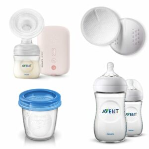 Philips Avent Starterset inklusive Milchpumpe SCF395/11