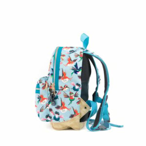 Pick & Pack Rucksack Birds S Blau