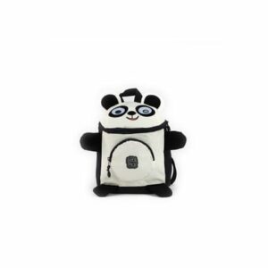 Pick & Pack Rucksack Panda Shape Black