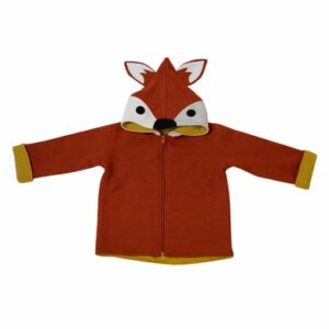 Räuber&Komplizen Walkjacke Fuchs orange/gelb