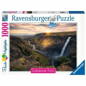 Ravensburger Haifoss auf Island bunt