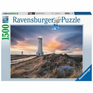 Ravensburger Magische Stimmung über dem Leuchtturm von Akranes