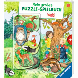 Ravensburger Mein großes Puzzle-Spielbuch: Wald