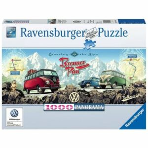 Ravensburger Mit dem VW Bulli über den Brenner bunt