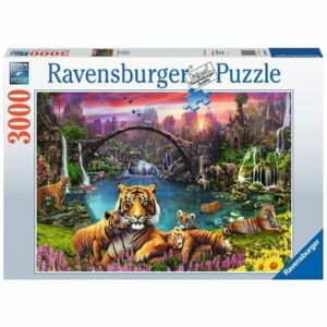 Ravensburger Tiger in paradiesischer Lagune bunt