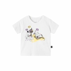 Reima T-Shirt Moomin Tussilago White